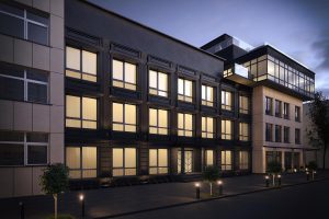 3D visualizations- render of a Commercial building