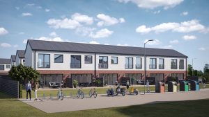 Naujai statomų kotedžų vizualizacijos skirtos pardavimams