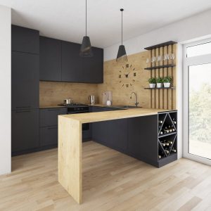 Modern kitchen furniture set