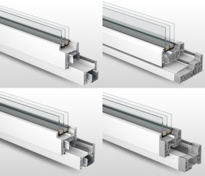Ivairus langu profilio pjuviai