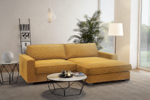 Sofos nuotrauka istatyta i interjero vizualizacija